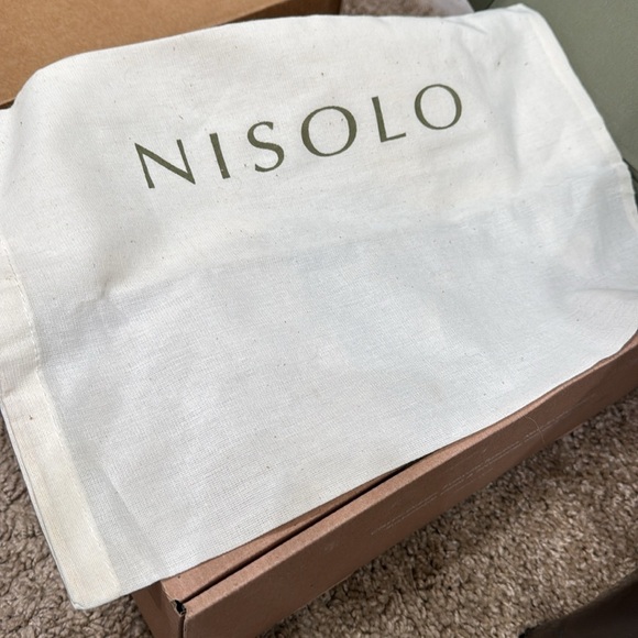 Nisolo Huarache Leather Sandals Tobacco Size 12.5 - Picture 11 of 12